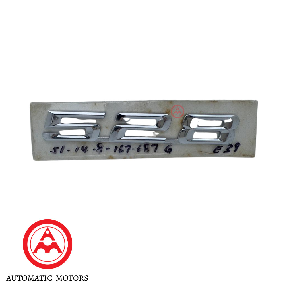 บูท BMW " 528 " โลโก้ E39-528