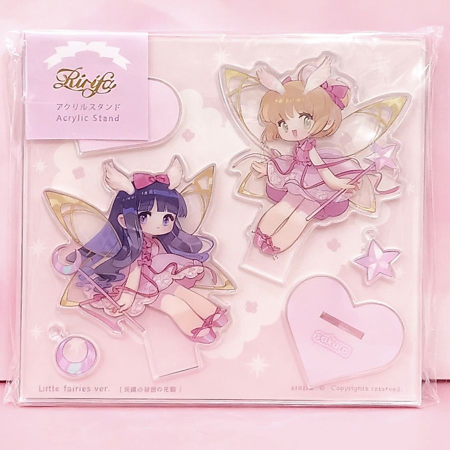 Cardcaptor Sakura อะคริลิครูปแสดงอะนิเมะพวงกุญแจสินค้าคอลเลกชันตกแต่งโต๊ะเครื่องประดับ Accesorios