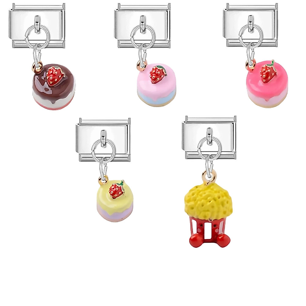 สร้อยข้อมือสไตล์อิตาเลียน charm ขนาด 9 มม., ออกแบบเรียบง่ายและสวมใส่ง่าย, ในสไตร์ INS