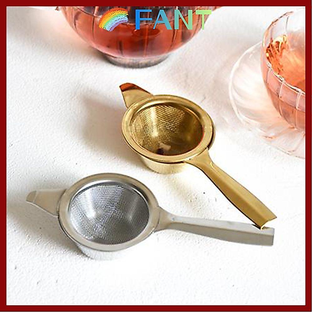 in stockFANT 1 ชุดกรองชา Pratical เครื่องครัวกาน้ําชา Infuser พร้อมที่จับกาแฟตาข่ายกระชอน