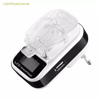 C&B เครื่องชาร์จแบตเตอรี่อเนกประสงค์ Travel USB Wall Charging พร้อมจอแสดงผล LCD สําหรับกล้องโทรศัพท์มือถือ (th)