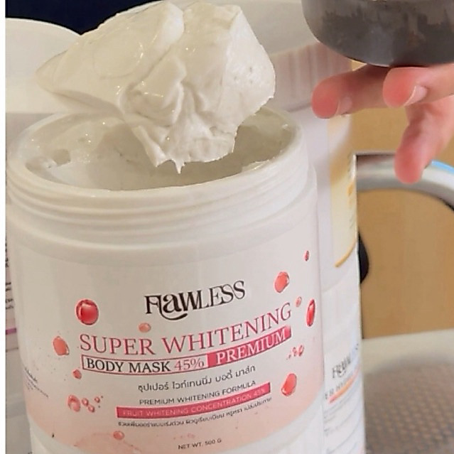 พอกเร่งด่วน ลดสีผิว45% FRUIT BRIGHT BODY MASK