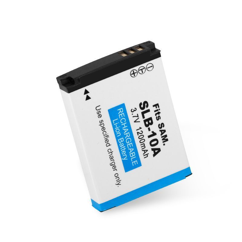 SLB-10A แบตเตอรี่กล้องสําหรับ Samsung ES55 ES60 PL51 PL55 L110 WB550 WB500