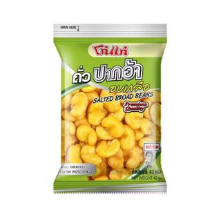 โก๋แก่ ถั่วปากอ้าอบเกลือ Koh-Kae Broad Bean alted 40g.