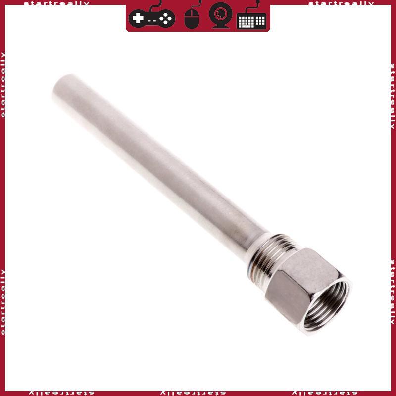 ST ทนทาน Thermowell 304 สแตนเลส 1 2 BSP G Thread OD6mm Immersion Sleeve Pocket