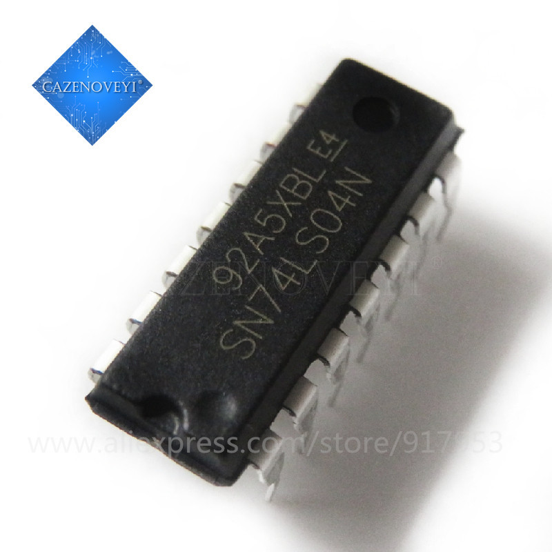 10 ชิ้น SN74LS04N SN74LS04 DIP14 DIP 74LS04N 74LS04 ใหม่ชิปเดิม