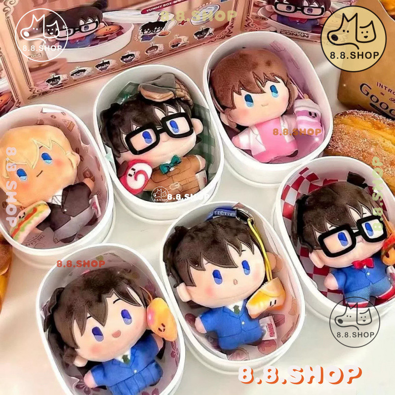 ✨8.8 ร้าน✨ของแท้ Detective Conan Cafe ตุ๊กตาตุ๊กตา Bento Mystery Box✨มีจําหน่ายสําหรับทางเลือก✨