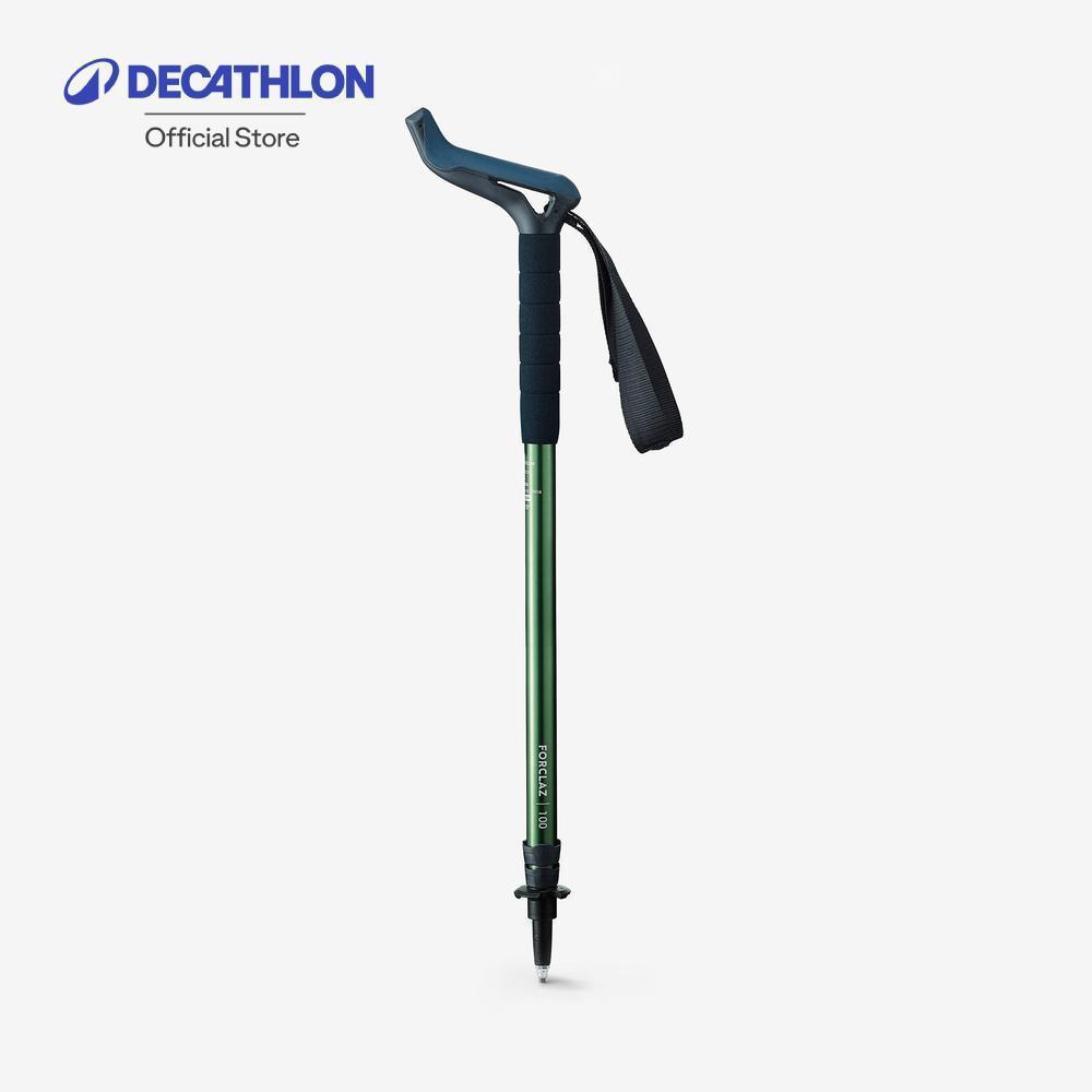 Decathlon 1 Affordable Hiking Pole ไม้เท้าเดินป่าราคาย่อมเยารุ่น Mt100 - Green