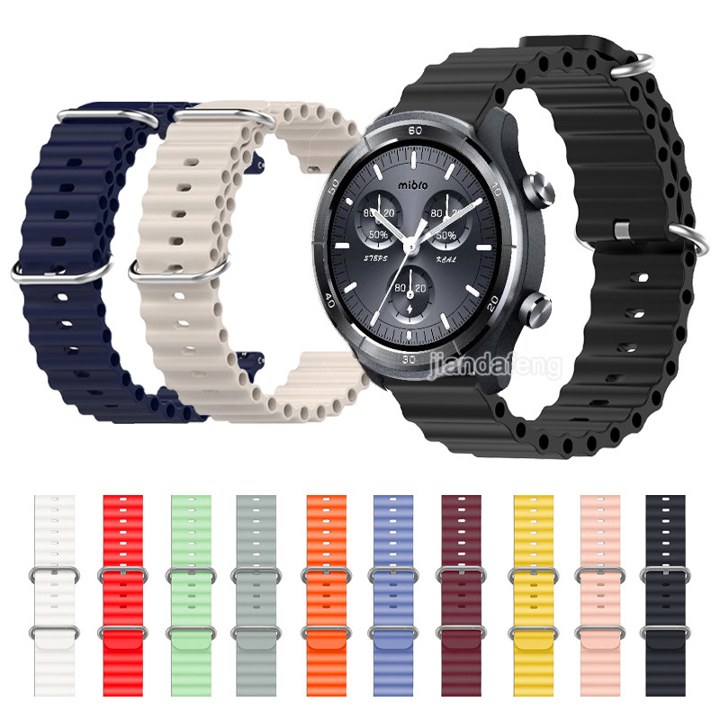 สายรัดซิลิโคนแบบสปอร์ตสําหรับ Mibro Watch Lite 3 Pro Lite 2 C2 C3 C4 A1 A2 GS Active