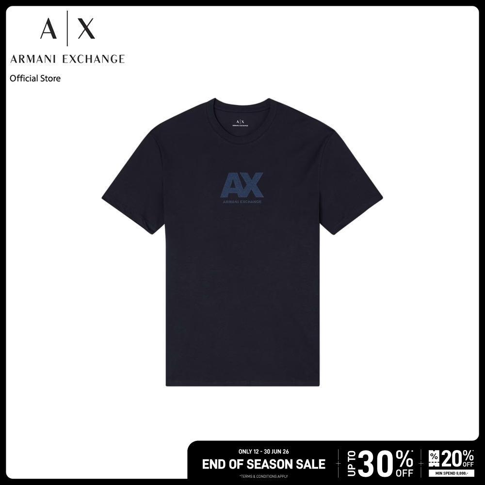 Armani Exchange เสื้อยืดผู้ชาย รุ่น XM001403-AF16432-UC001 - สีดำ