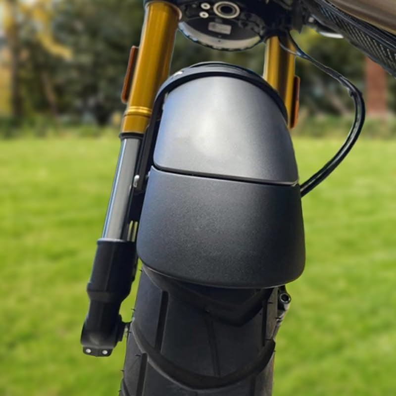 Scrambler400 X อุปกรณ์เสริมรถจักรยานยนต์บังโคลนหน้า Mudguard Extender เข้ากันได้กับ TRIUMPH Scramble