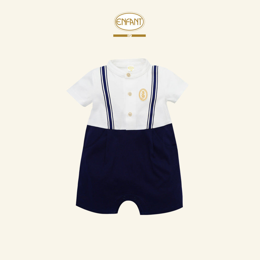 ENFANT ชุดบอดี้สูท กรมทรงเอี๊ยม 6เดือน-2ปี EF8EX0