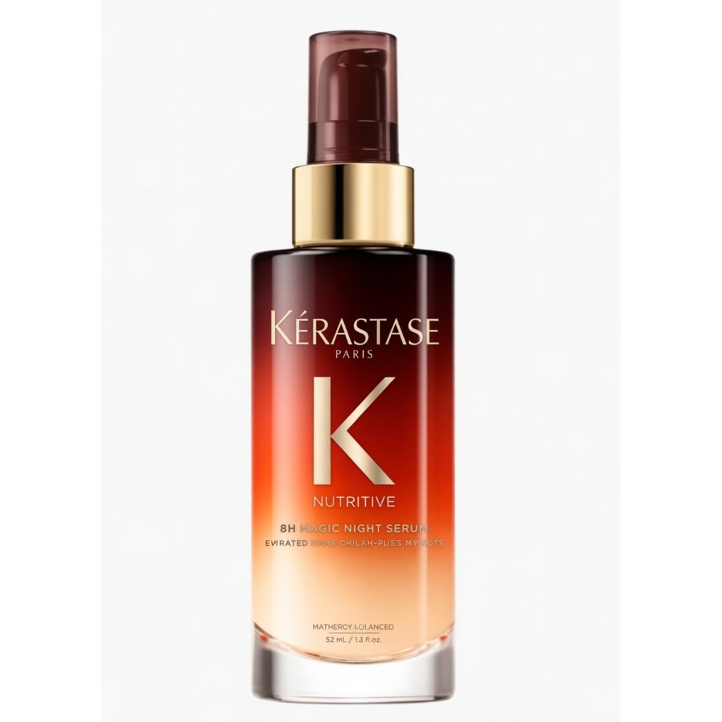 Kerastase Nutritive 8H Magic Night Serum 90 ml เคเรสตาสเซรั่ม บำรุงเส้นผมช่วงกลางคืน สำหรับเส้นผมแห้