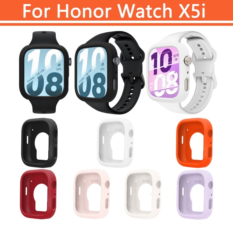เคส Honor Watch X5i สําหรับ HONOR X5I เคสซิลิโคนแบบนุ่มอุปกรณ์เสริมนาฬิกา