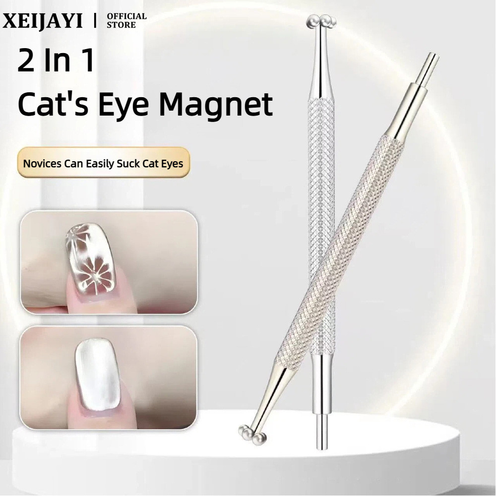 Miss Gooey เล็บ 2-in-1 Cats Eye Double-ended แม่เหล็กปากกาที่มีประสิทธิภาพ Multi-functional Cat Eye แม่เหล็กเล็บเครื่องมือสําหรับเล็บ Shop