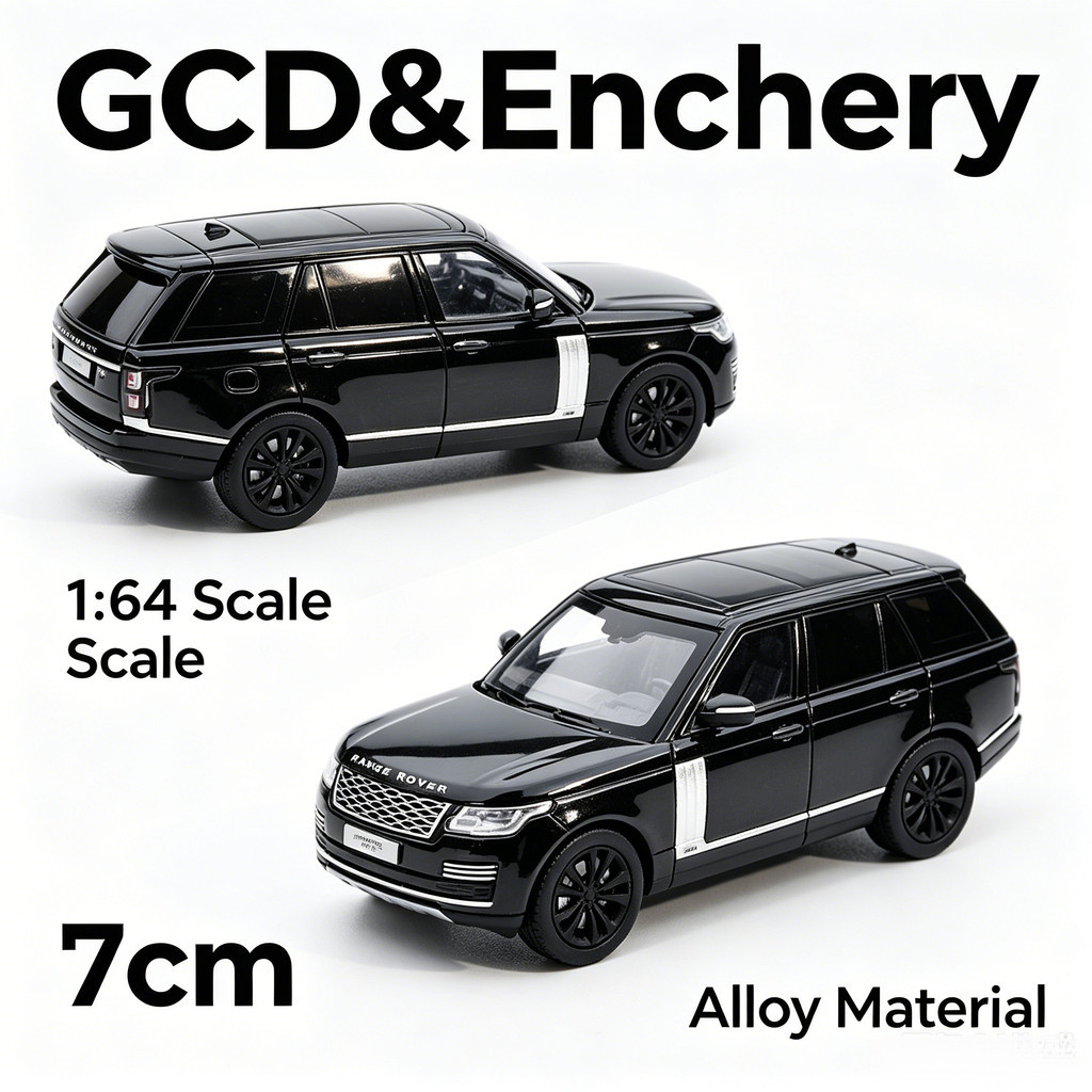 GCD&Enchery 1/64 Land Rover Range Rove โมเดลรถ รถของเล่น สําหรับเด็กผู้ชาย ของขวัญวันเกิด ของเล่นเด็ก รถสะสม#peetyeee
