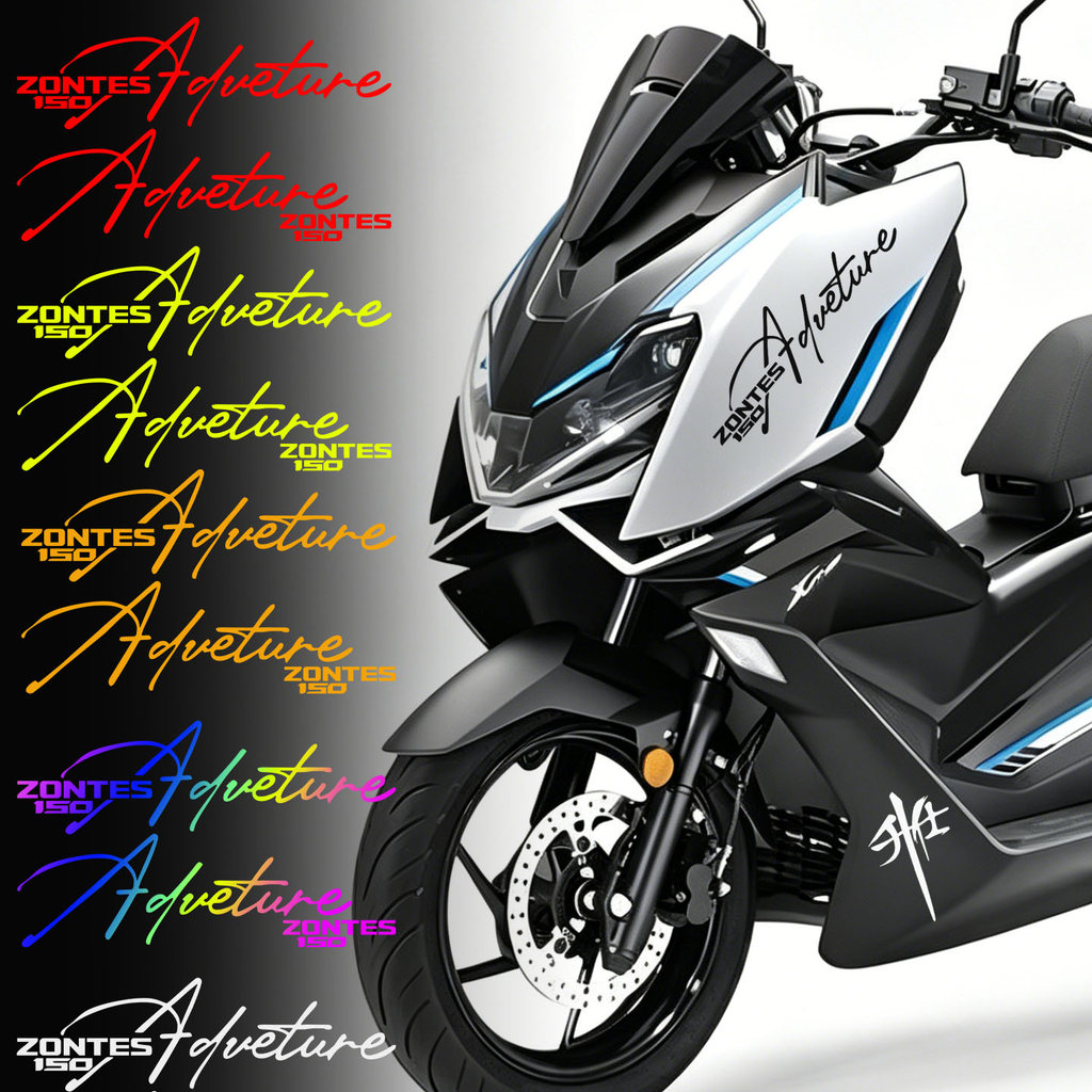สําหรับ ZONTES 150X ZONTES150X ZONTES 150V ผจญภัยรถจักรยานยนต์ Fairing สติกเกอร์ Decal ชุดกันน้ํา