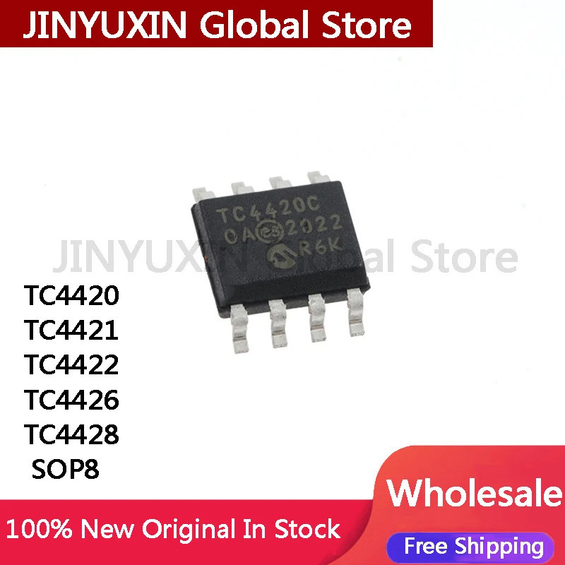 5 ชิ้น TC4420COA TC4420C TC4420 TC4421 TC4422 TC4426 TC4428 EOA AVOA SOP-8 ชิป IC ขายส่ง