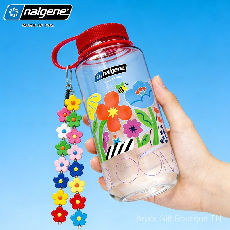 [Aria] American nalgene Le Gene นําเข้าถ้วยน้ําความจุขนาดใหญ่หญิงแบบพกพากลางแจ้ง