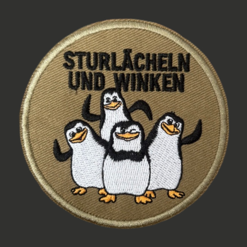 Penguin Patch Tactical Morale Badge ตะขอปักและห่วงกระเป๋าเป้สะพายหลังเสื้อผ้าสติกเกอร์ปลอกแขน