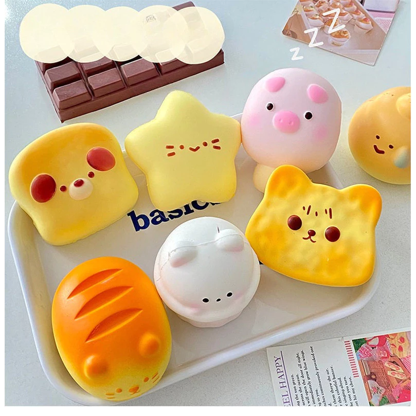 Capybara Squishy เบเกอรี่ บีบคลายเครียด Soft Rebound thumbnail 8
