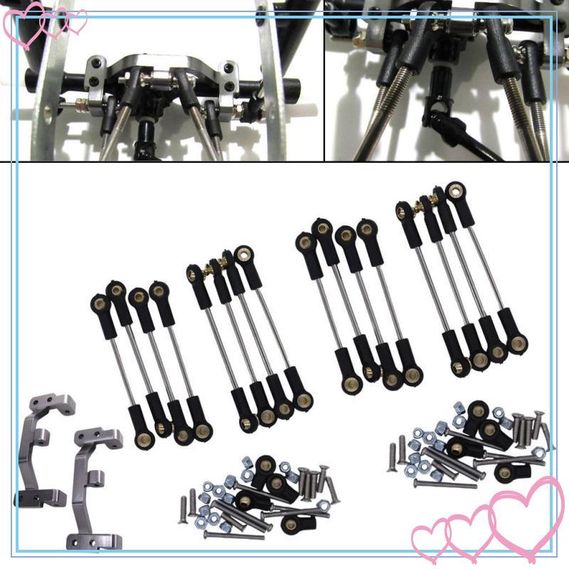 [meteor2] 8Pack 1:16 อลูมิเนียม Rod Link Link Link Link Link สําหรับ WPL B1 B24 C24 Crawler Buggy รถ
