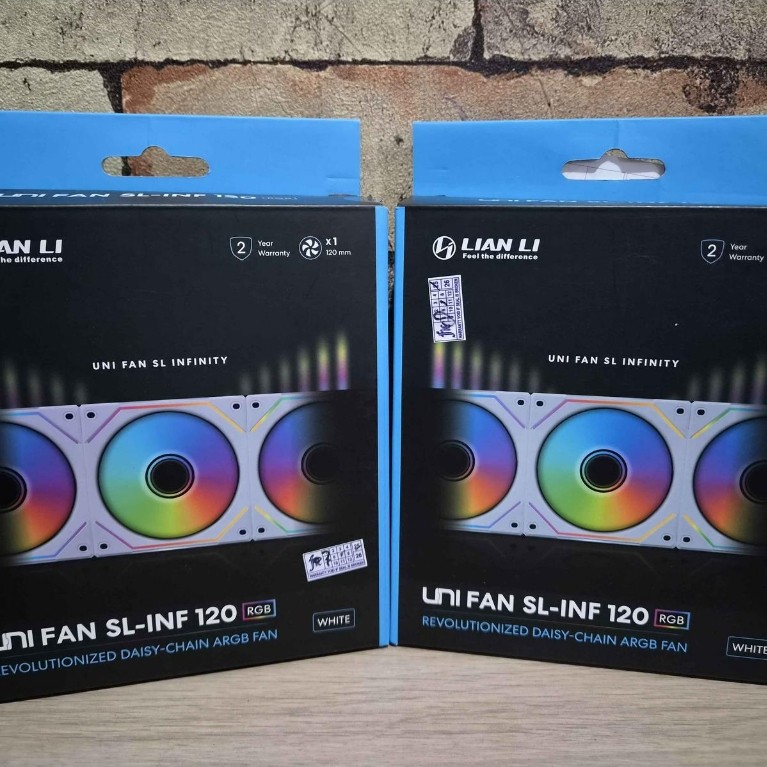 Lian Li Unifan SL Infinity Single Pack ARGB 120mm - ใช้แล้วเรียบเนียน