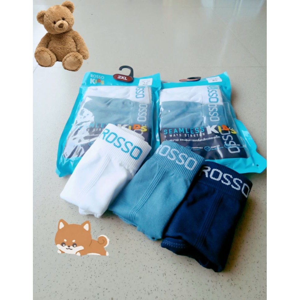 Rosso Kids กางเกงชั้นในเด็กผู้ชาย  (1แพค3ตัว)