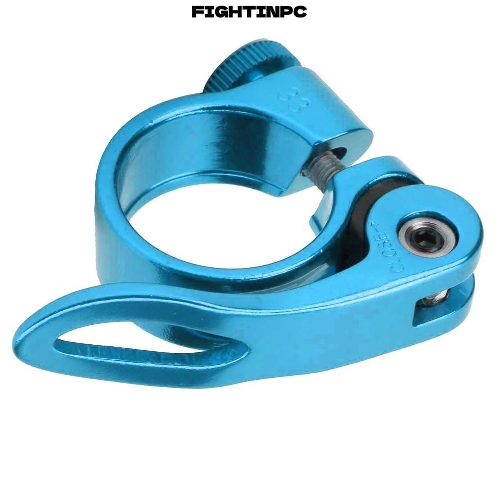 FIGHTINPC จักรยาน Seat Tube Clamp, 28.6 มม. ติดตั้งง่าย Seat post Clamp, อลูมิเนียมอัลลอยด์ทนทาน Qui