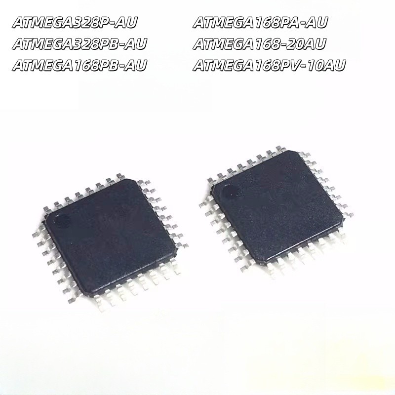 ATMEGA328P-AU 328PB 168-20AU PA PB PV-10AUR QFP32 ชิป IC