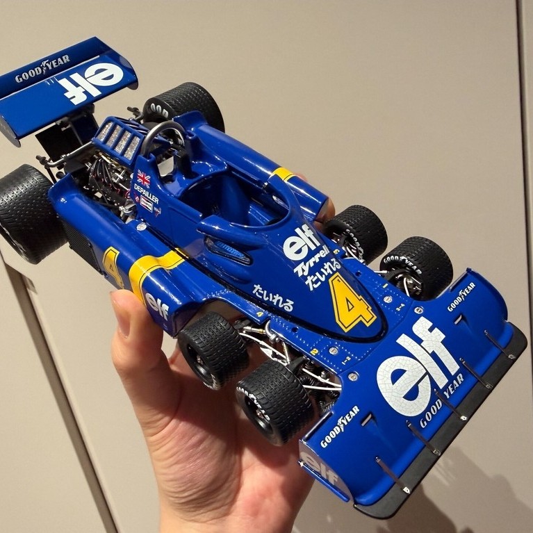 [สต๊อกพร้อม ติดต่อ If You Have Any Questions] 1/18 TSM Tyrrell F1 Racing Car P34