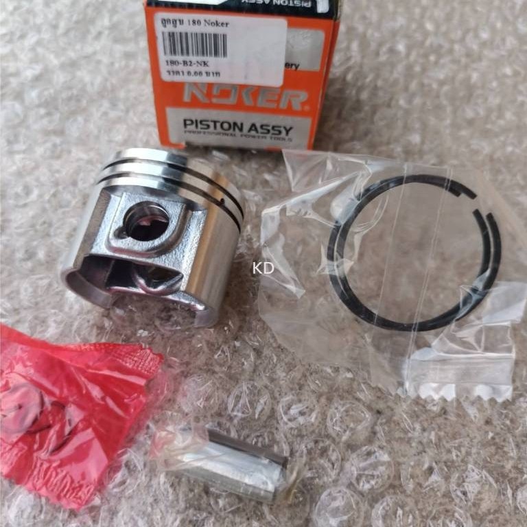 ลูกสูบเลื่อยยนต์Ms180NOKERแท้ๆ38มิล อะไหล่ทดแทนเลื่อยยนต์ STIHL MS180