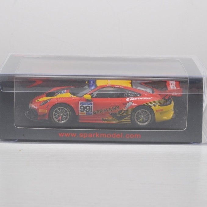SPARK รุ่น 1/43 2019FIA GT Germany Porsche 911 GT3 R 991 #