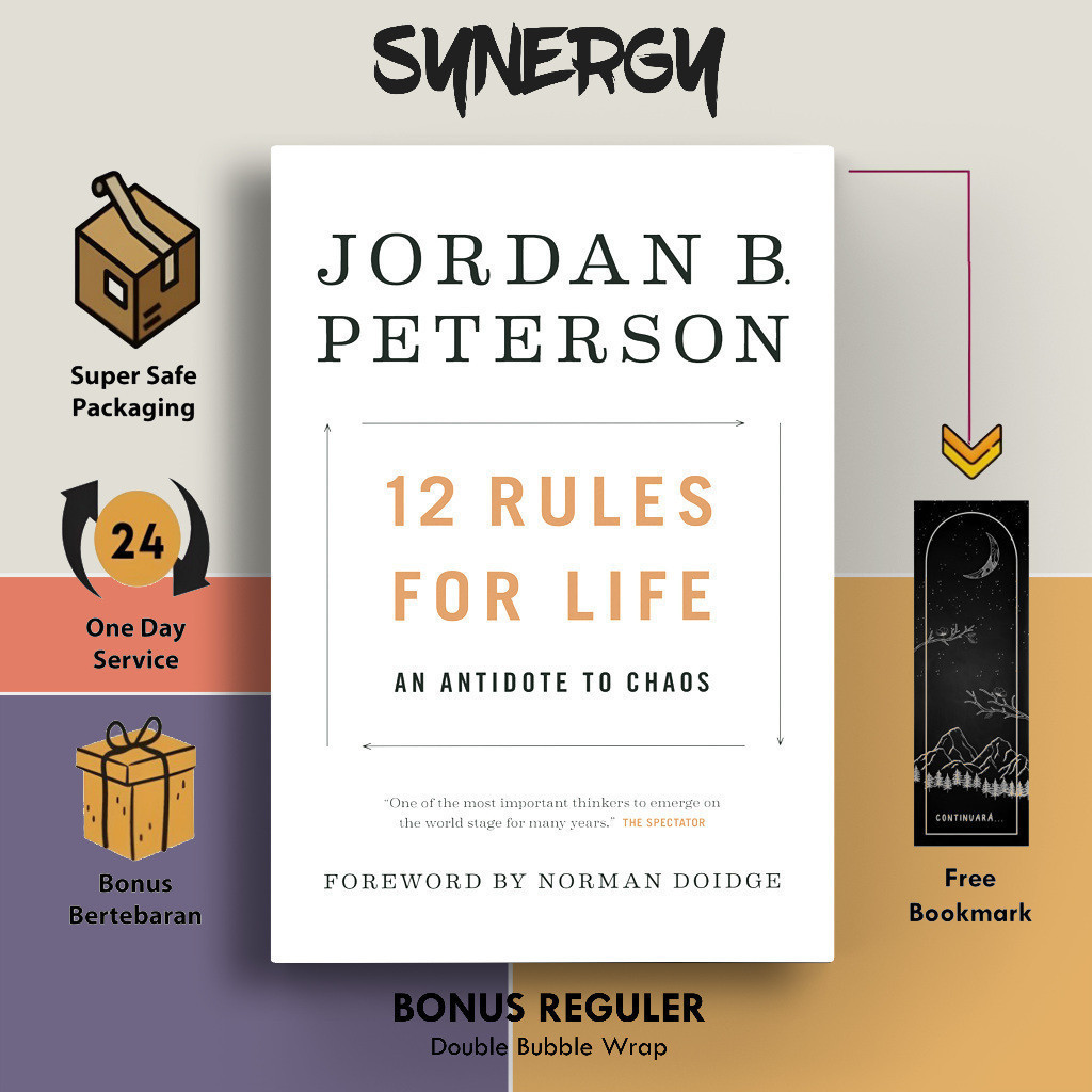12 กฎสําหรับชีวิตโดย Jordan B Peterson