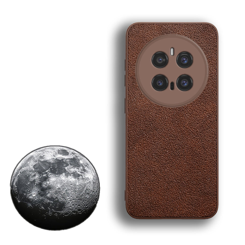 สําหรับ Huawei Honor Magic7 Pro PTP-N49 PTP-AN10 PTP-AN00 เนื้อยางหยาบ Retro เคสโทรศัพท์กันกระแทก Gr