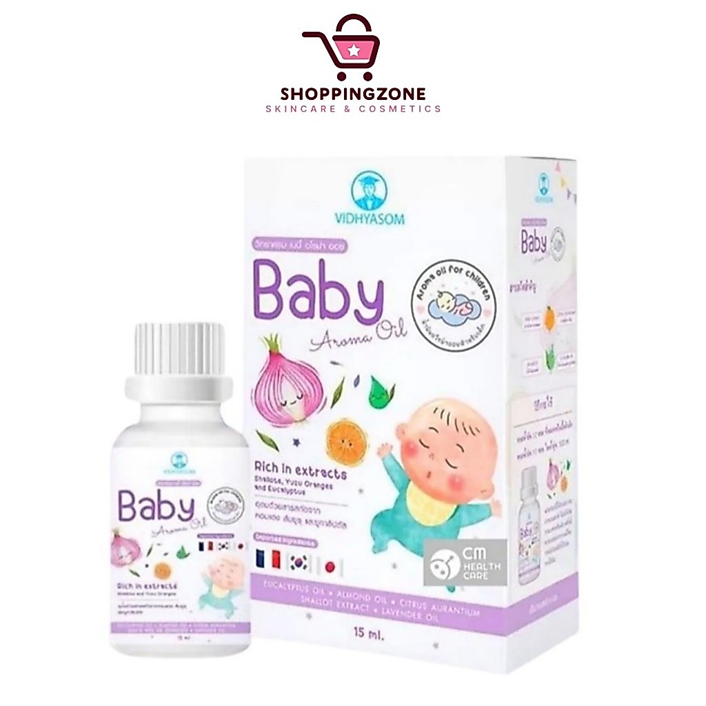 Baby Aroma Oil น้ำมันหอมแดง วิทยาศรม [15 ml.]