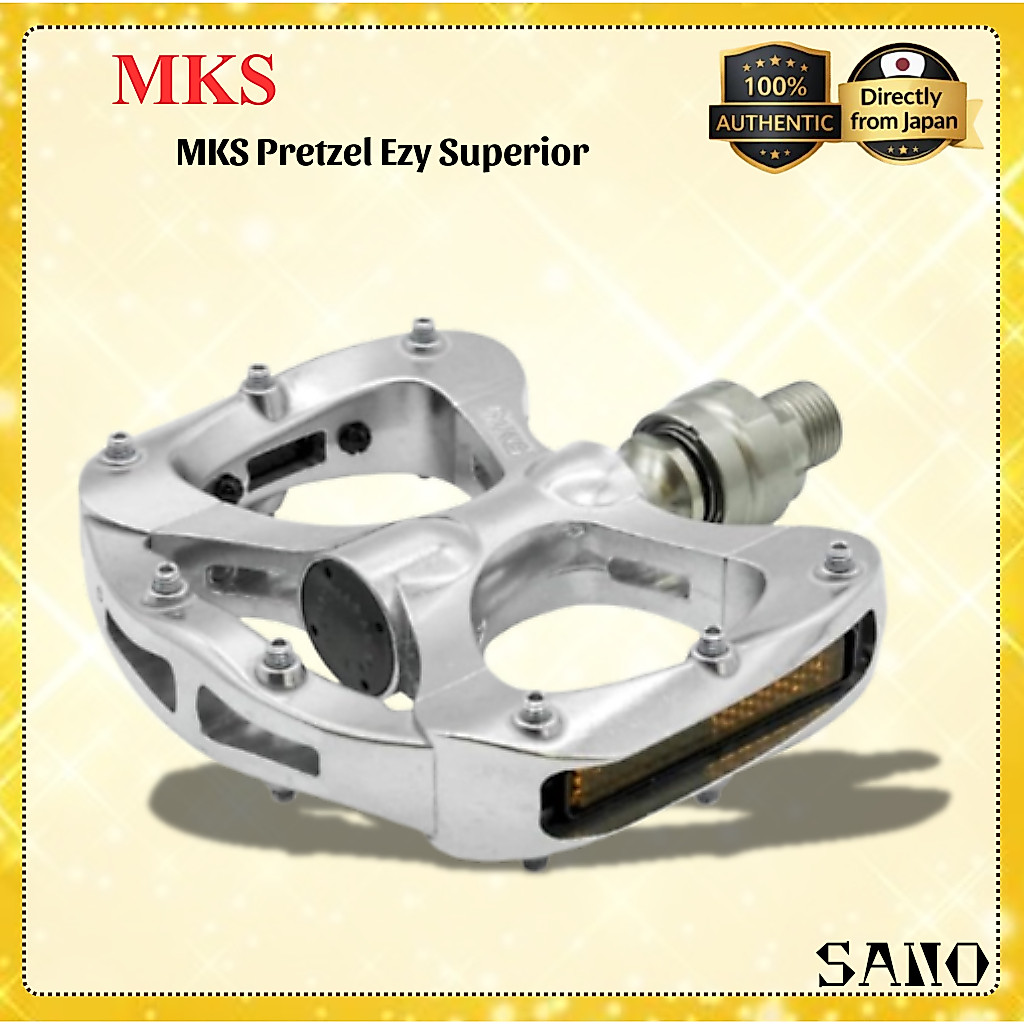 MKS Pretzel Ezy Superior Bicycle Pedal Platform Quick Release Cycling Parts