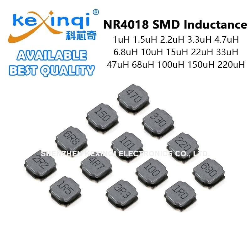 (20 ชิ้น) NR4018 SMD Induction 1uH 1.5uH 2.2uH 3.3uH 4.7uH 6.8uH 10uH 15uH 22uH 33uH 47uH 68uH 100uH