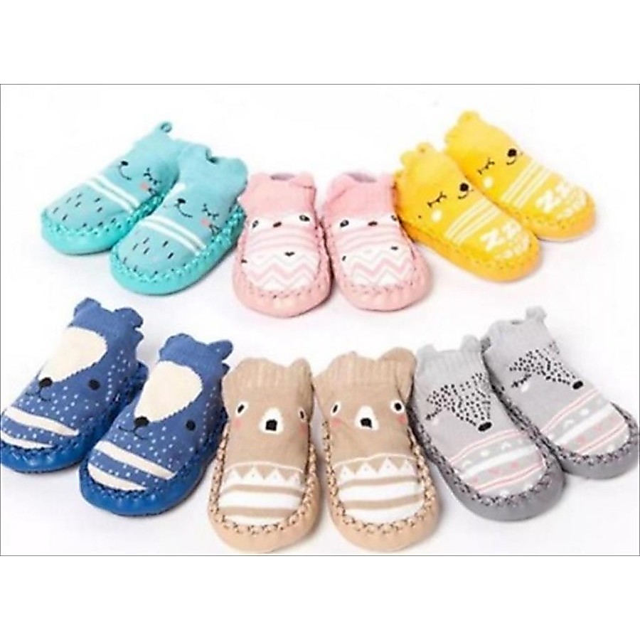 Baby prewalker รองเท้าเด็กเกาหลีถุงเท้า booties skidders อุปกรณ์แม่และเด็กแฟชั่น ok
