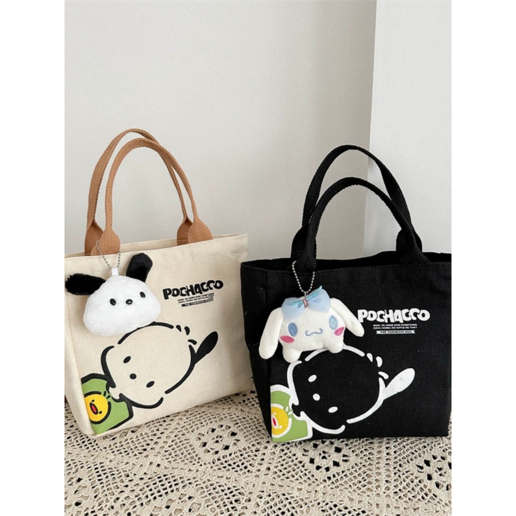 bester brand กระเป๋ กระเป๋าที่ดีที่สุด Classic handbag กระเป๋าผ้าแคนวาสทํางานกระเป๋าใส่ข้าวกลางวันน่