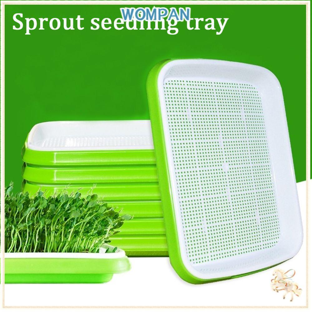 WOMPAN Sprouter ถาดอุปกรณ์ทําสวนถาด Hydroponic เนอสเซอรี่กระดาษ Sprout Pot