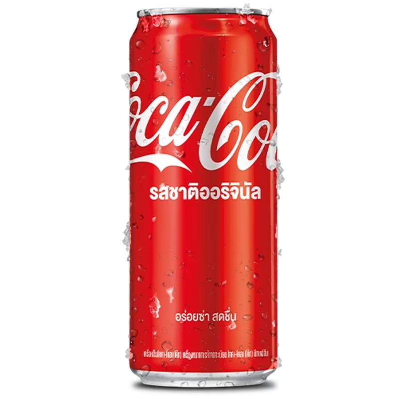 โค้ก น้ำอัดลมรสออริจินัลสูตรน้ำตาลน้อยกว่า Coke Original Less Sugar 325ml. Pack6