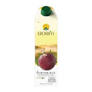ดอยคำ น้ำเสาวส Doi Kham Passion Fruit 1ltr.