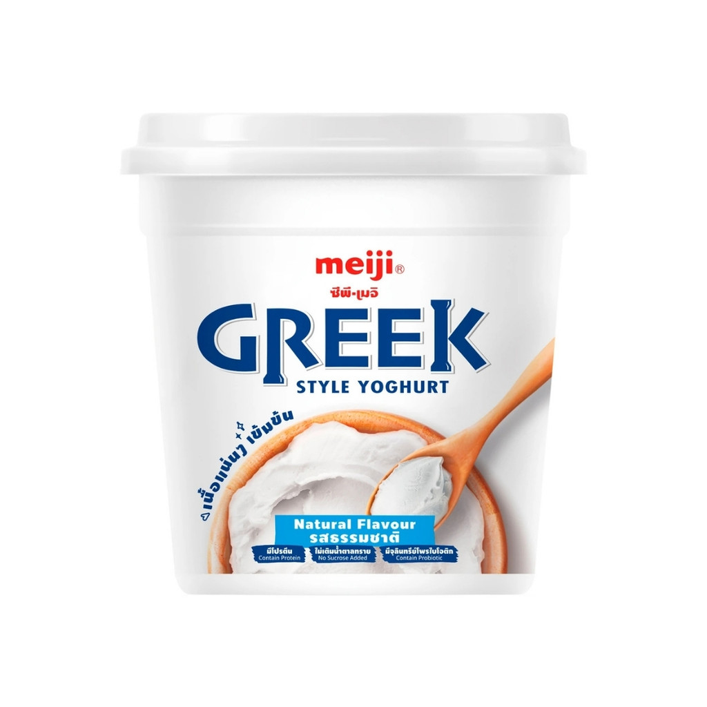 เมจิ กรีกโยเกิร์ตธรรมชาติ Meiji Greek Yoghurt Natural 1kg.