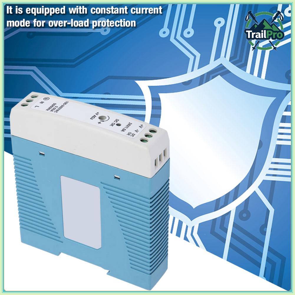 TrailPro Mdr-20-24 Din Rail Power 24V Dc Supply สวิตช์เอาต์พุตเดี่ยว