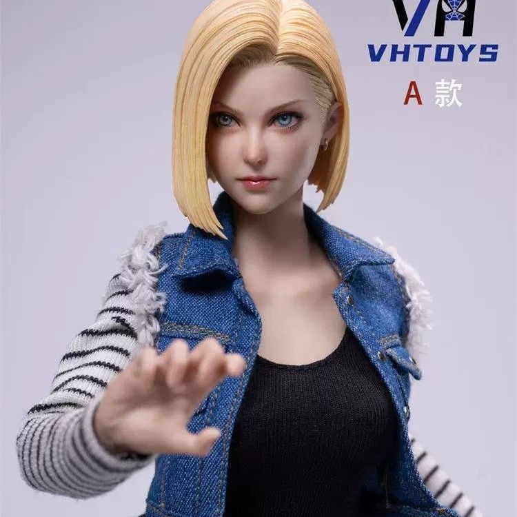 พร้อมสต็อก VHTOYS VH001 Gillie 1/6 Soldier Movable Eye Beauty Head Sculpture เหมาะสําหรับร่างกายสีผิ
