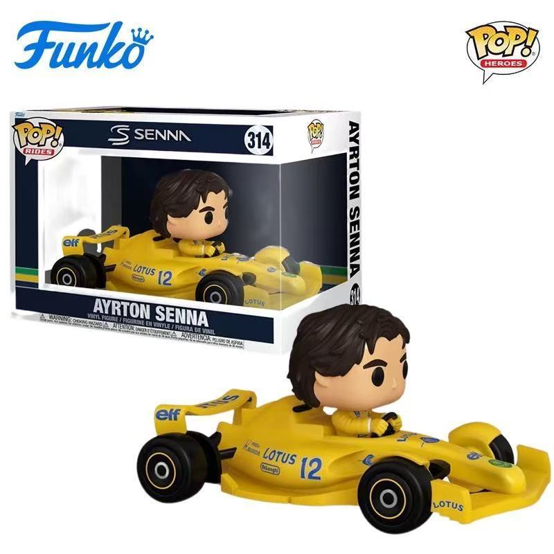 พร้อมสต็อก Funko POP F1 รถแข่ง McLaren Rodas Elton Seine Riding Deluxe Edition ชุดตกแต่ง