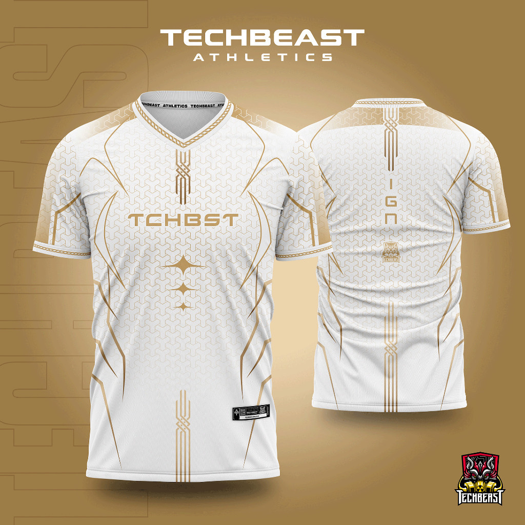 Techbeast CTRL Esports Jersey เสื้อยืด Full Sublimation