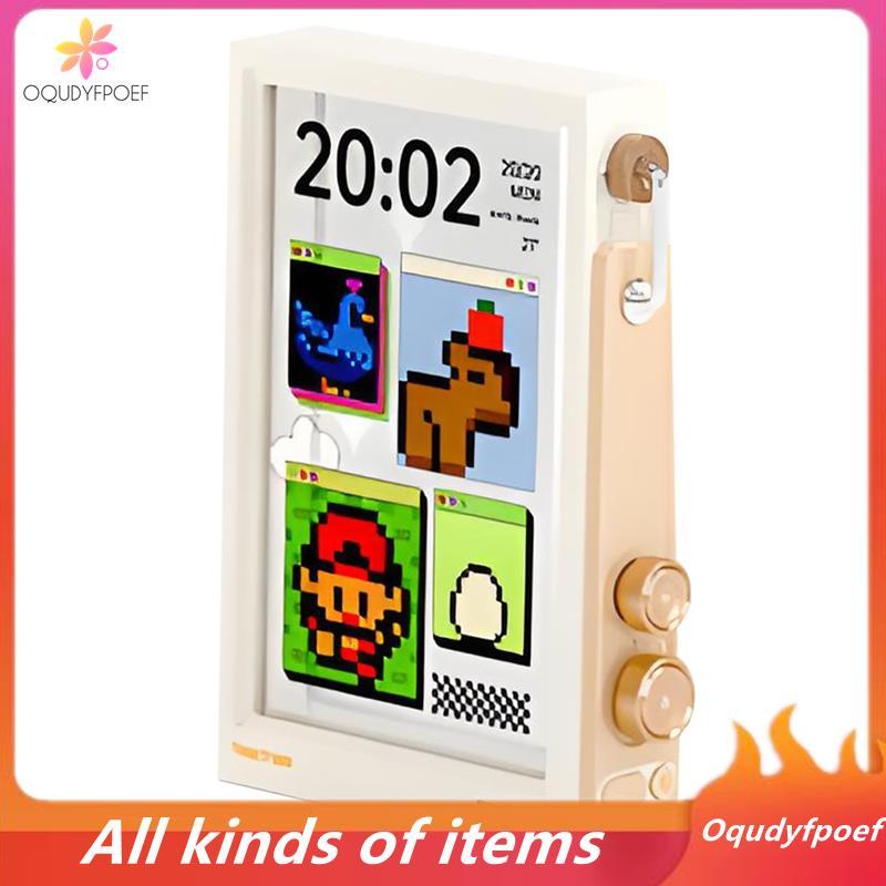Times Frame 10.1" WiFi Pixel Display นาฬิกา DIY, Crypto & Stock Ticker, Weather & Calendar Panel
