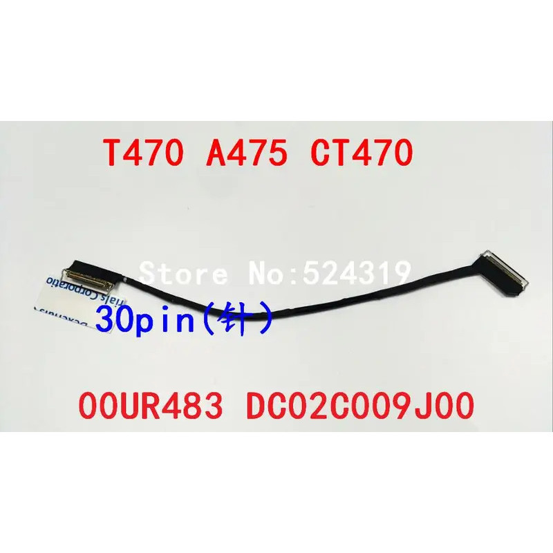 INew Original แล็ปท็อปสาย LCD สําหรับ Lenovo Thinkpad T470 A475 CT470 00UR483 DC02C009J00 SC10G75185